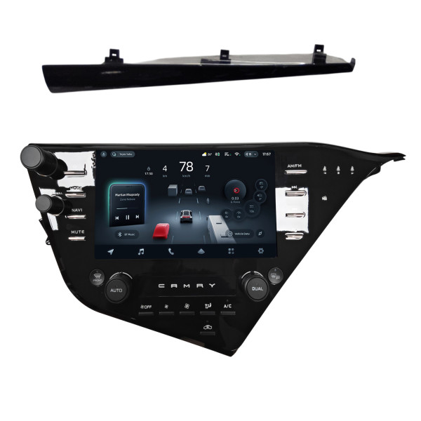 Штатна магнітола Teyes CC4 Pro 12+256 Gb Toyota Camry 8 XV 70 2018+ with buttons 9" 2k (L3)