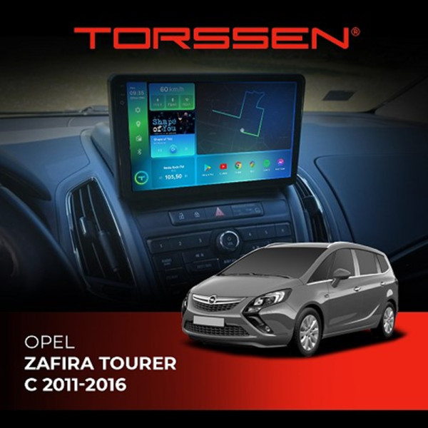 Штатна магнітола Torssen 2K Vauxhall/Opel Zafira Tourer 2011-2016 F9432 4G Carplay DSP