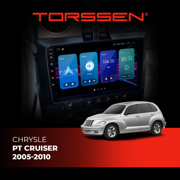 Штатная магнитола Torssen Chrysler PT Cruiser 2005-2010 NF9 Carplay