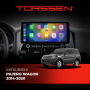 Штатная магнитола Torssen NRJ-B1-BE Mitsubishi Pajero Wagon 2014-2020 8/256Gb 12.4'' 360