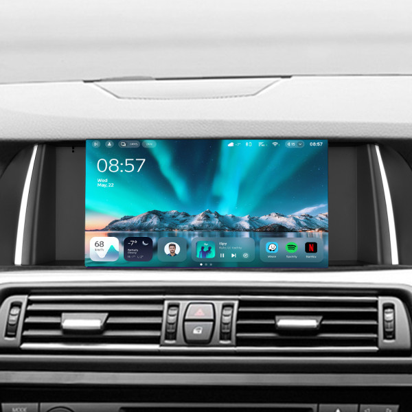 Штатна магнітола Teyes CC4 6+64 Gb BMW 5 Series F10 F11 CIC 2009-2013 9" 2k (L3)