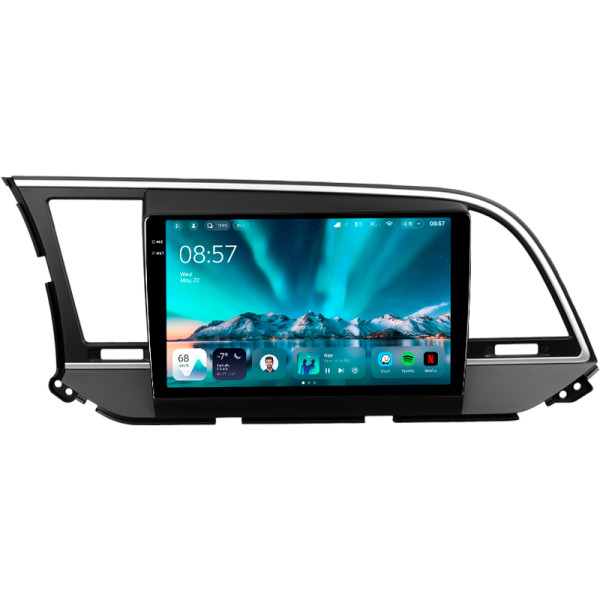 Штатна магнітола Teyes CC4 6+64 Gb Hyundai Elantra 6 2016-2018 (A) 9" 2k
