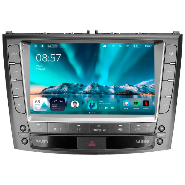 Штатна магнітола Teyes CC4 6+64 Gb Lexus IS250 XE20 (Hm) 2005-2013 (B) 9" 2k (L3)