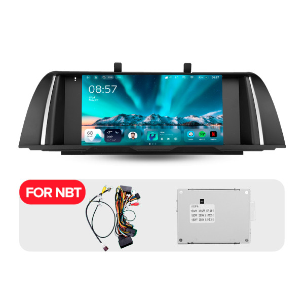 Штатна магнітола Teyes CC4 6+64 Gb BMW 5 Series F10 F11 NBT 2013-2017 9" 2k (L3)