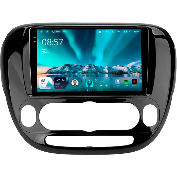 Штатна магнітола Teyes CC4 6+64 Gb Kia Soul 2 PS 2013-2019 (B) 9" 2k