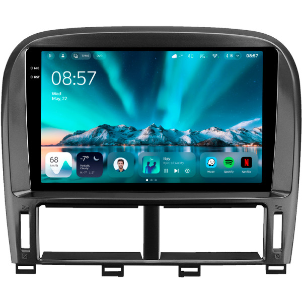 Штатна магнітола Teyes CC4 6+64 Gb Lexus LS430 XF30 LS 430 For Toyota Celsior XF30 (F2) 2000-2006 9" 2k (L3)