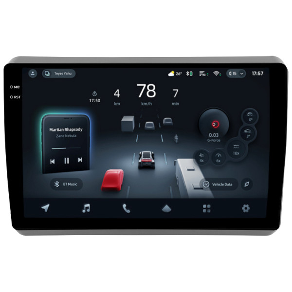Штатна магнітола Teyes CC4 6+64 Gb Dodge Dart 2012 - 2016 9" 2k