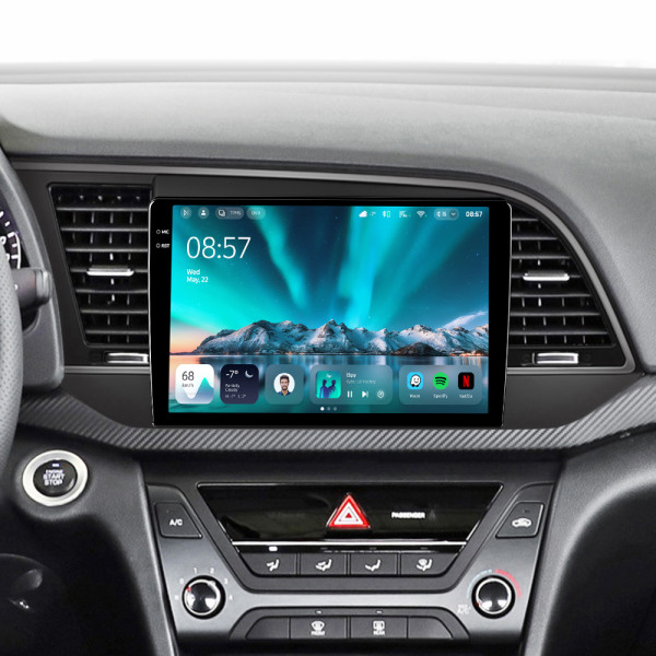 Штатна магнітола Teyes CC4 6+64 Gb Hyundai Elantra 6 2016-2018 (B) 9" 2k
