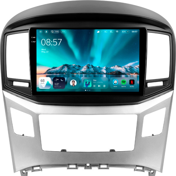 Штатна магнітола Teyes CC4 6+64 Gb Hyundai H1 II 2 TQ 2015-2021 (F2) 9" 2k