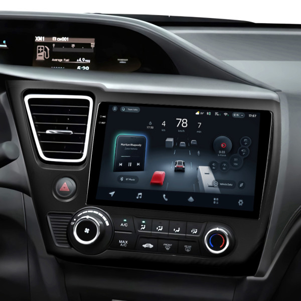Штатна магнітола Teyes CC4 6+64 Gb Honda Civic 9 Middle East 2013-2016 9" 2k (L1)