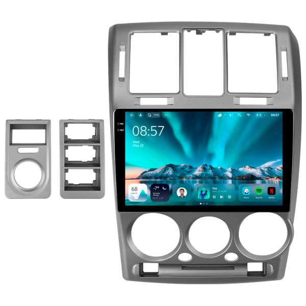 Штатна магнітола Teyes CC4 6+64 Gb Hyundai Getz 1 (F2) (Left hand drive) 2002-2011 9" 2k