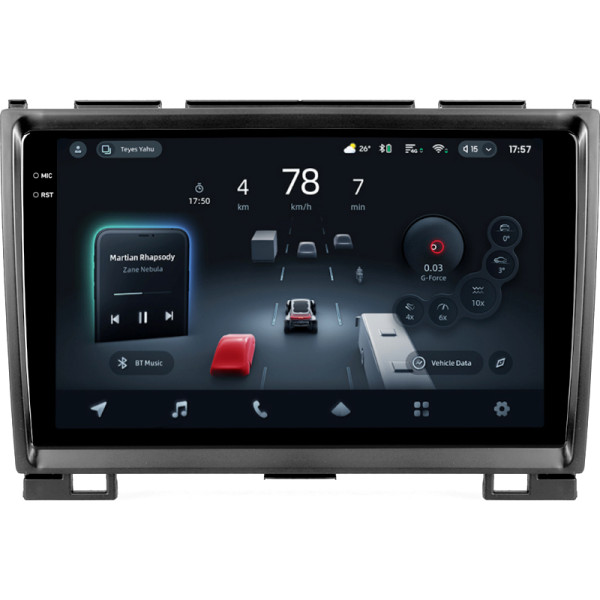 Штатна магнітола Teyes CC4 6+64 Gb GREAT WALL Haval H3 H5 2011-2016 9" 2k
