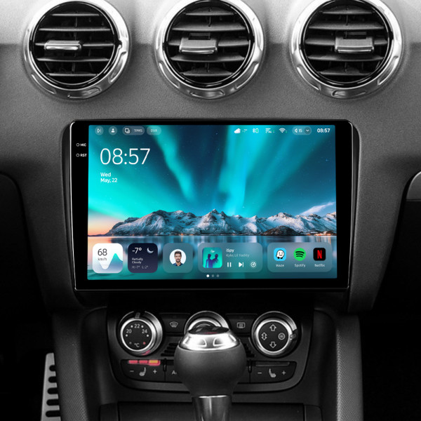Штатна магнітола Teyes CC4 6+64 Gb Audi TT 2 8J 2006-2014 9" 2k