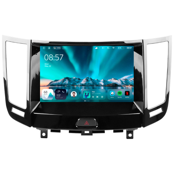 Штатна магнітола Teyes CC4 6+64 Gb Infiniti FX35 2 FX37 2 2009-2013 QX70 2 2013-2017 (A) 9" 2k (L3)