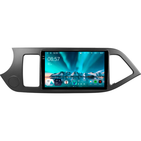 Штатна магнітола Teyes CC4 6+64 Gb Kia Morning 2011-2017 9" 2k
