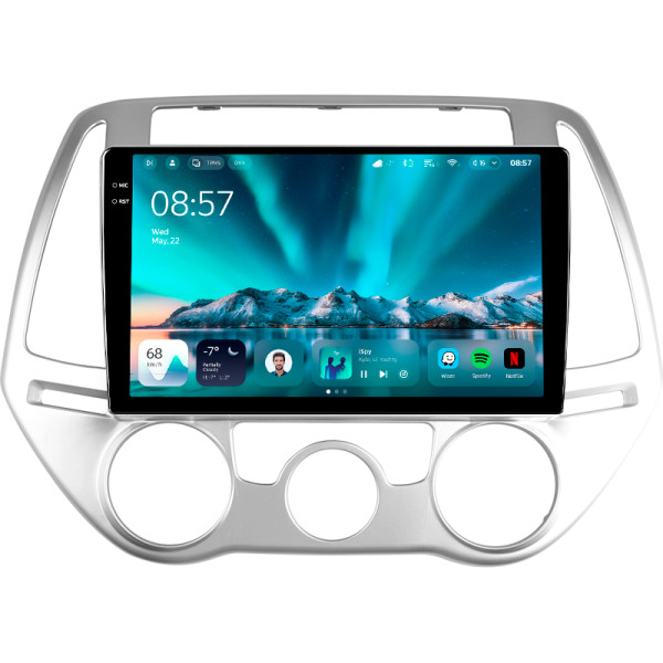 Штатна магнітола Teyes CC4 6+64 Gb Hyundai i20 2 2012-2014 9" 2k