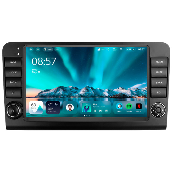 Штатна магнітола Teyes CC4 6+64 Gb Mercedes Benz ML GL ML350 GL320 X164 2005-2009 (F2) 9" 2k (L1)
