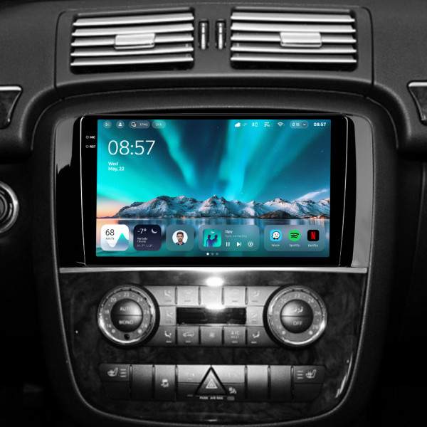 Штатна магнітола Teyes CC4 6+64 Gb Mercedes Benz R-Class W251 R280 R300 R320 2005-2017 (F1) 9" 2k