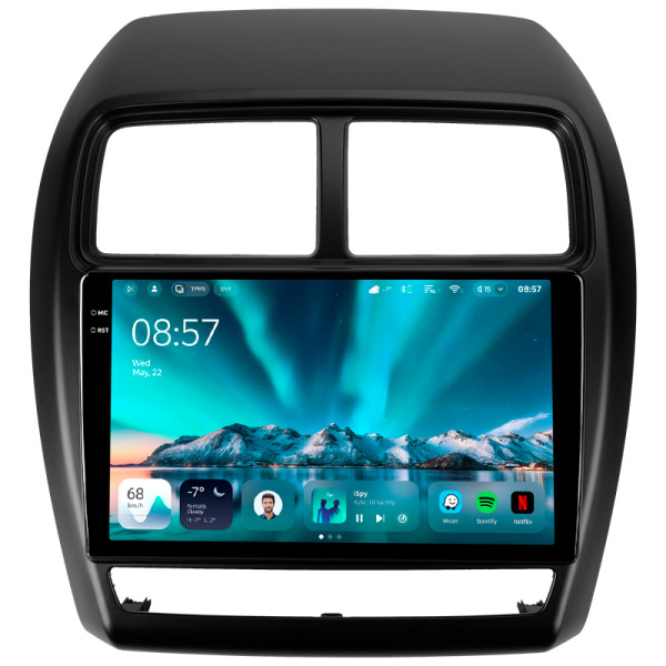 Штатна магнітола Teyes CC4 6+64 Gb Mitsubishi ASX 1 (Left hand drive) 2016-2023 (A) 9" 2k
