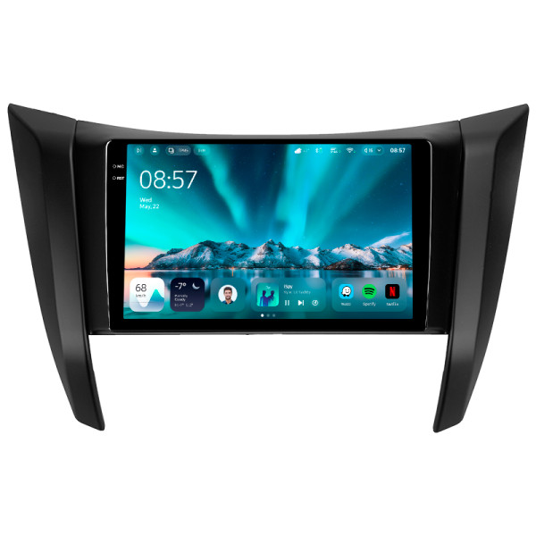 Штатна магнітола Teyes CC4 6+64 Gb Nissan Navara D23 IV 4 2014-2021 (B) 9" 2k (L1)