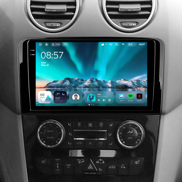 Штатна магнітола Teyes CC4 6+64 Gb Mercedes Benz ML GL ML350 GL320 X164 2005-2009 (F1) 9" 2k