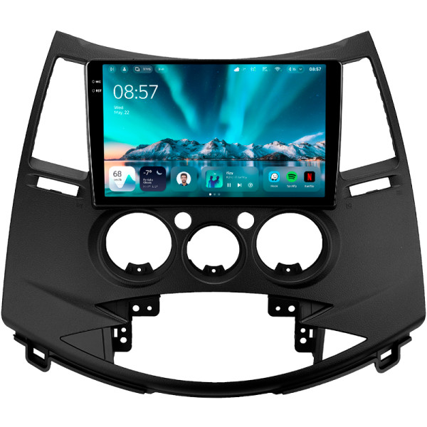 Штатна магнітола Teyes CC4 6+64 Gb Mitsubishi Grandis 1 2003-2011 (F2) 9" 2k