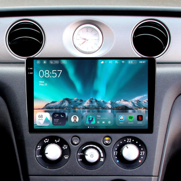 Штатна магнітола Teyes CC4 6+64 Gb Mitsubishi Outlander 1 2002-2008 (F2) 9" 2k