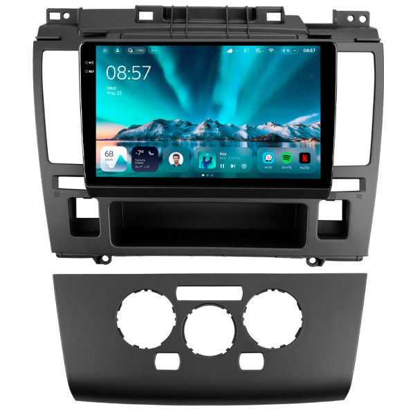 Штатна магнітола Teyes CC4 6+64 Gb Nissan Tiida C11 2004-2013 (F2) 9" 2k