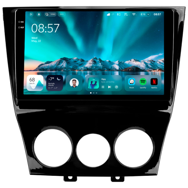 Штатна магнітола Teyes CC4 6+64 Gb Mazda RX-8 SE 2009-2011 9" 2k