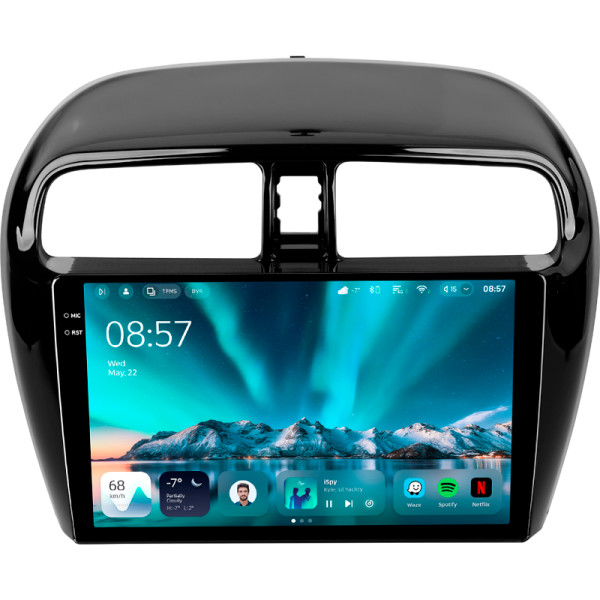 Штатна магнітола Teyes CC4 6+64 Gb Mitsubishi Mirage 6 2012-2018 9" 2k