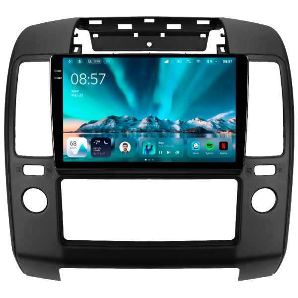 Штатна магнітола Teyes CC4 6+64 Gb Nissan Navara 3 D40 2004-2010 (F2) 9" 2k