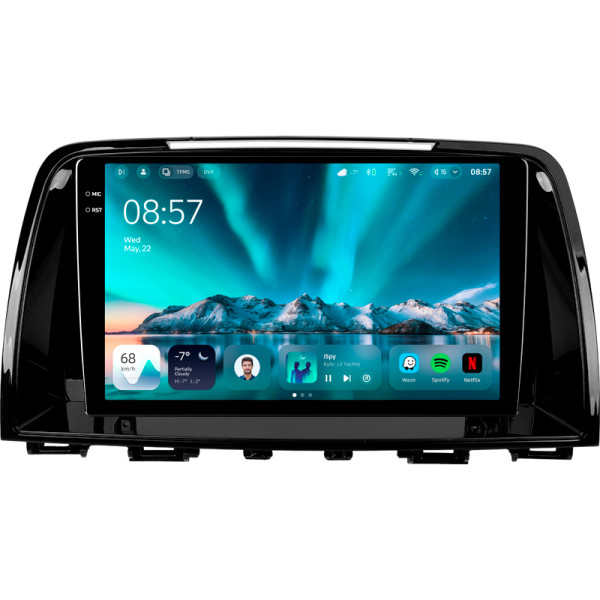 Штатна магнітола Teyes CC4 6+64 Gb Mazda 6 Atenza 3 GJ 2012-2015 (A) 9" 2k