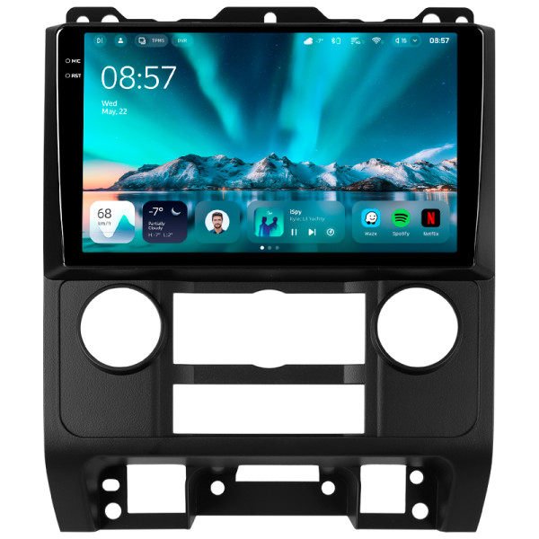 Штатна магнітола Teyes CC4 6+64 Gb Mazda Tribute For Ford Escape For Mercury Mariner 2 2007-2012 9" 2k