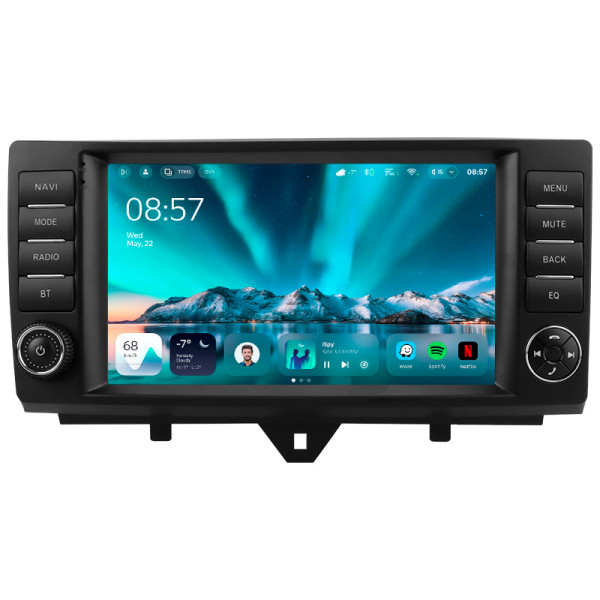 Штатна магнітола Teyes CC4 6+64 Gb Mercedes Benz Smart Fortwo 2 2010-2015 (F2) 9" 2k