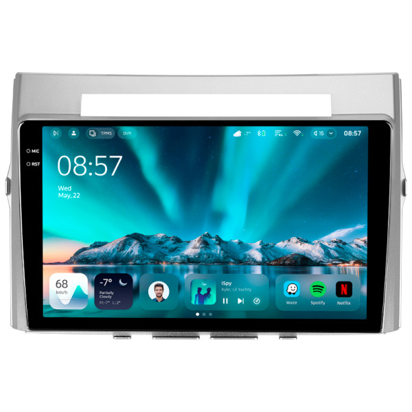 Штатна магнітола Teyes CC4 6+64 Gb Toyota Corolla Verso AR10 2004 - 2009 (F2) 9" 2k