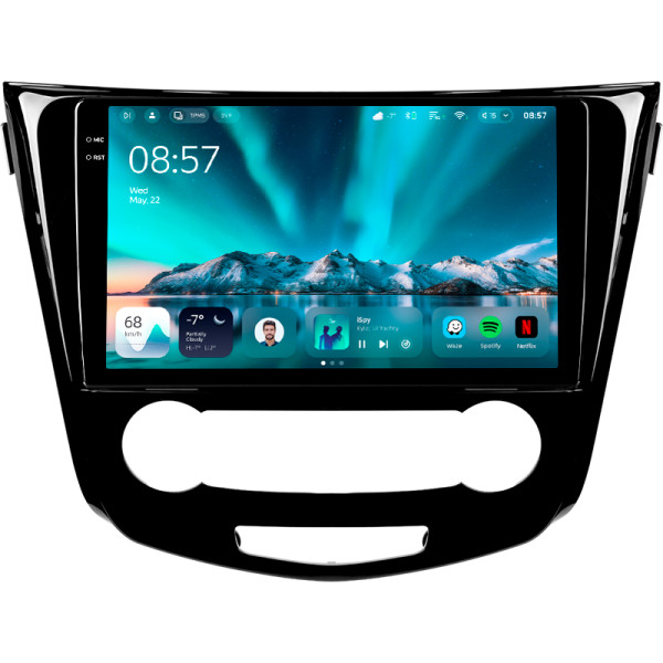 Штатна магнітола Teyes CC4 6+64 Gb Nissan X-Trail X Trail 3 T32 2013-2022- (F1) Manual air conditioning (C) 10" 2k (L2)