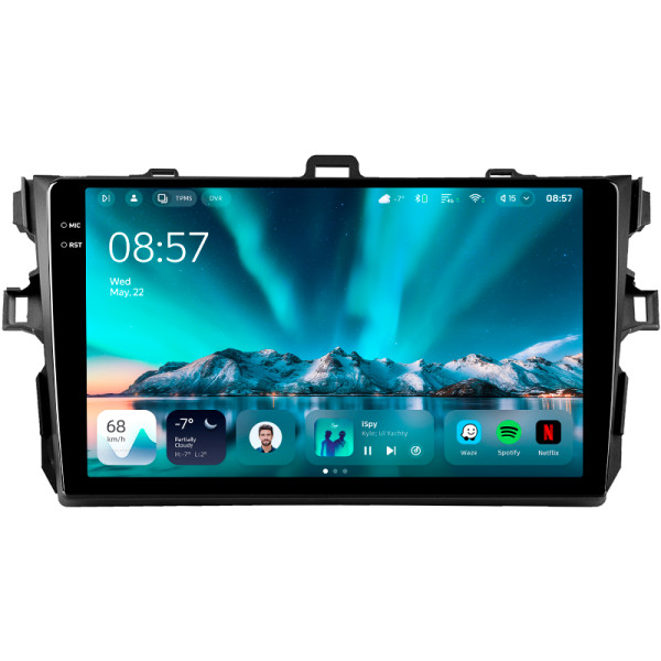 Штатна магнітола Teyes CC4 6+64 Gb Toyota Corolla 10 E140 E150 2006-2013 (B) 9" 2k
