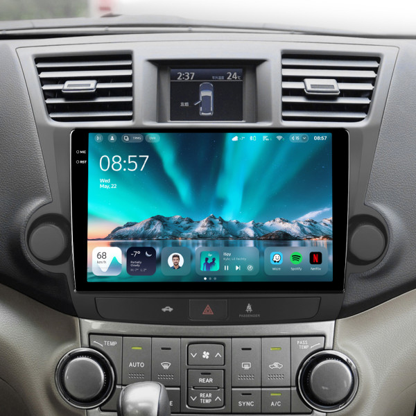 Штатна магнітола Teyes CC4 6+64 Gb Toyota Highlander 2 XU40 2007-2013 (F2) 10" 2k (L1)