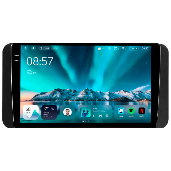 Штатна магнітола Teyes CC4 6+64 Gb Toyota Wigo 2022-2023 (F2) 9" 2k