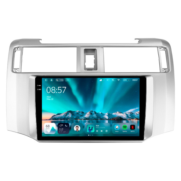 Штатна магнітола Teyes CC4 6+64 Gb Toyota 4Runner 5 N280 2009 - 2020 9" 2k