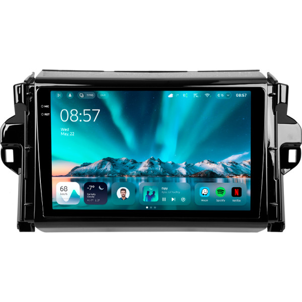 Штатна магнітола Teyes CC4 6+64 Gb Toyota Fortuner 2 2015-2018 9" 2k