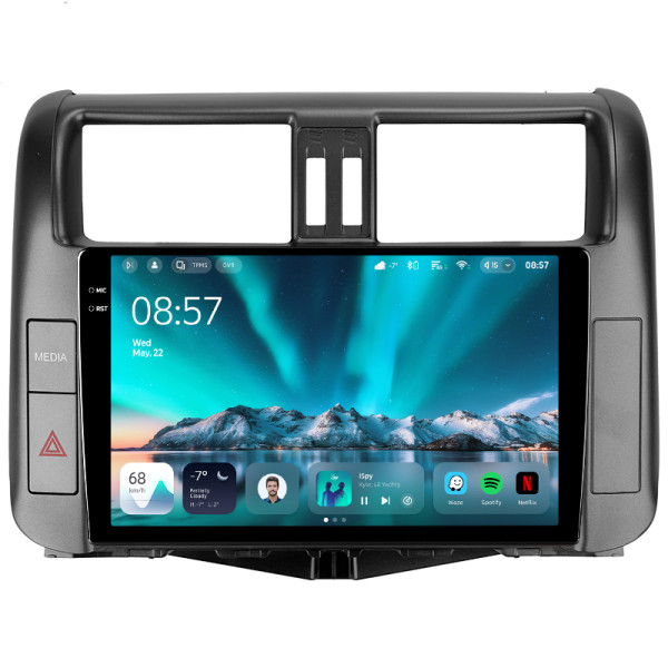 Штатна магнітола Teyes CC4 6+64 Gb Toyota Land Cruiser Prado 150 2009-2013 (C) 9" 2k (L2)
