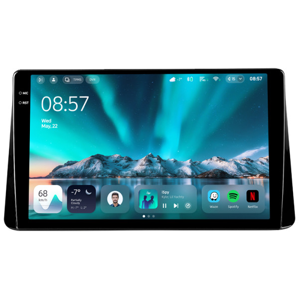 Штатна магнітола Teyes CC4 6+64 Gb Mitsubishi Eclipse Cross 1 2017-2021 (F2) 10" 2k