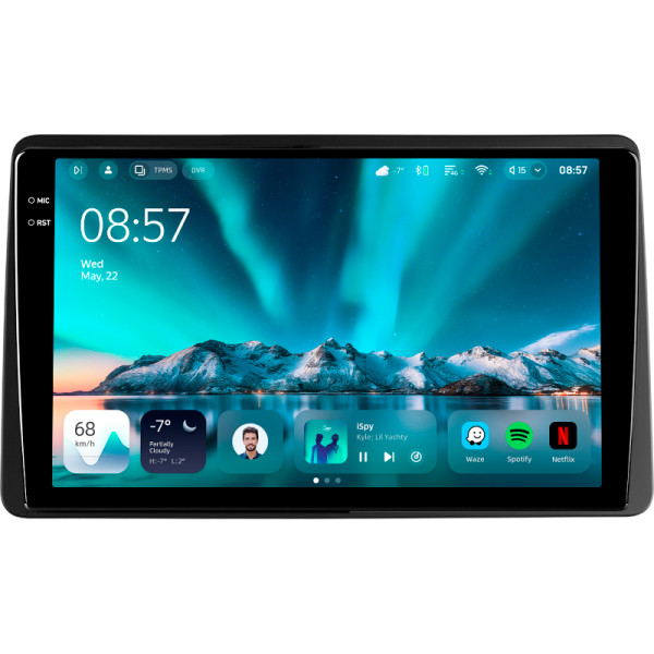 Штатна магнітола Teyes CC4 6+64 Gb Renault Duster HM 2 2020-2023 (F1) 10" 2k