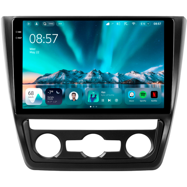 Штатна магнітола Teyes CC4 6+64 Gb Skoda Yeti 5L 2009-2014 10" 2k