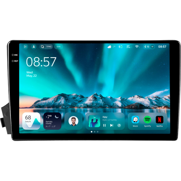 Штатна магнітола Teyes CC4 6+64 Gb SsangYong Actyon C100 2005-2011 9" 2k