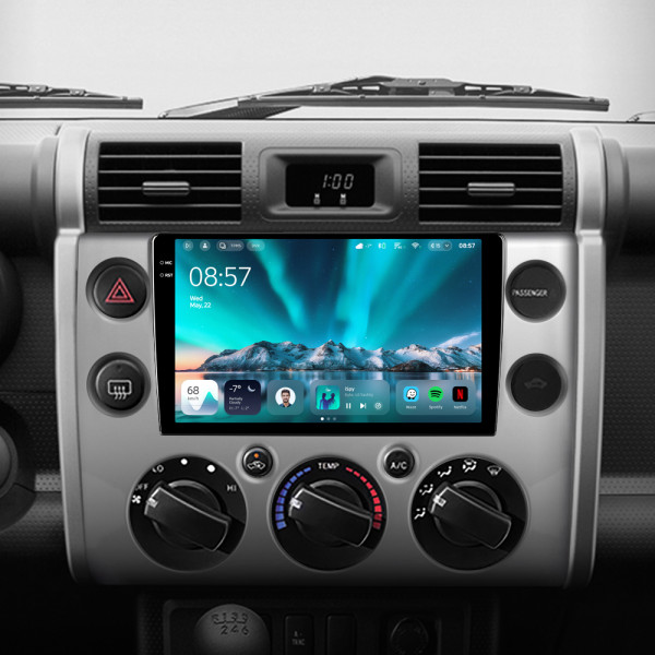 Штатна магнітола Teyes CC4 6+64 Gb Toyota FJ Cruiser J15 2006-2020 (F1) 9" 2k