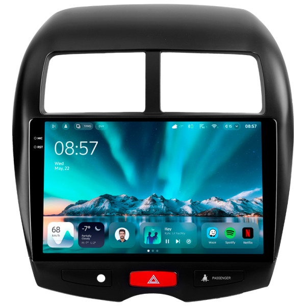 Штатна магнітола Teyes CC4 6+64 Gb Mitsubishi ASX 1 2010-2016 (B) 10" 2k