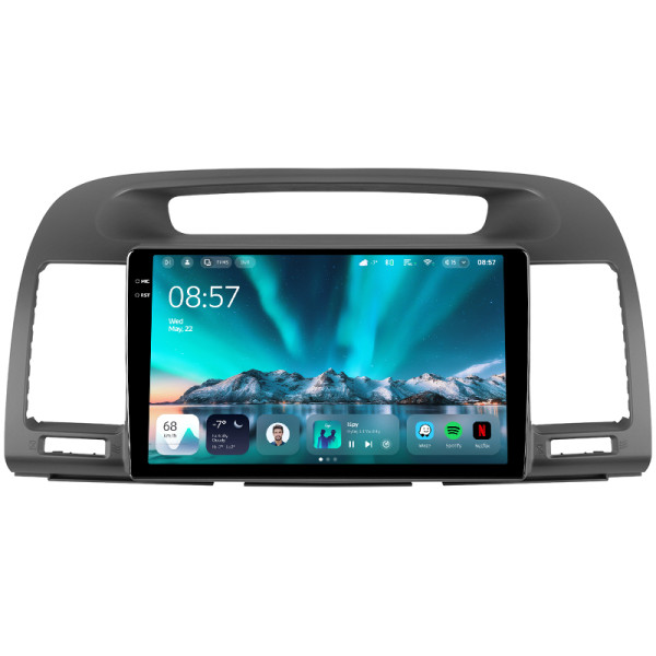 Штатна магнітола Teyes CC4 6+64 Gb Toyota Camry 5 XV 30 2001-2006-A 9" 2k