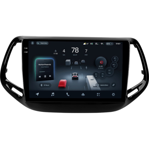Штатна магнітола Teyes CC4 6+64 Gb Jeep Compass 2 MP 2016-2018 10" 2k